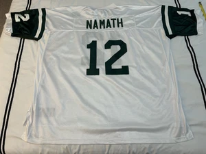 Mens 5XL Stitched Reebok JOE NAMATH #12 New York Jets Jersey Mens XXXXXL - Picture 1 of 9