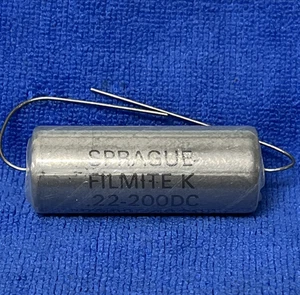 SPRAGUE ~ 238P22492S4 ~ PLASTIC DIELECTRIC FIXED CAPACITOR - Picture 1 of 2