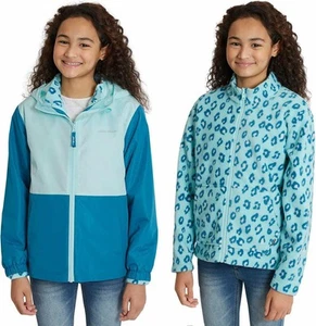 Eddie Bauer Kids Lightweight 3 in 1 Hooded Jacket XS Blue - Picture 1 of 5