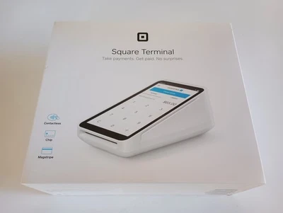 Máquina de procesamiento de tarjetas de crédito Square Terminal (POS) Foto 1 de 4