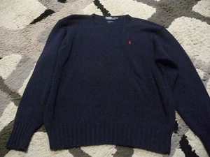 Polo Ralph Lauren Herren Strickpullover dunkelblau Gr. XL - Bild 1 von 2