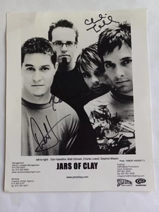 Jars of Clay Signed 8x10 Promo Photo - Signed by All Four Members - Picture 1 of 6