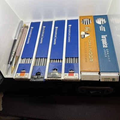 Lead Refills for Mechanical Pencils for Technical Drawing (plus 4 mech pencils) - Image 1 of 4