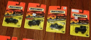 4ct Lot 1990's Matchbox US Army Vehicles Weasel Tank Military Jeep #20 #70 #77 - Picture 1 of 1