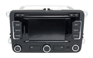 2012-2016 Volkswagen Beetle Golf Jetta OEM AM FM Radio CD Navigation 1K0035274B - Picture 1 of 5