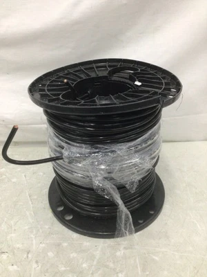 Southwire 28894402 4 AWG, 1 Conductors 1,000 ft Lg, THHN/THWN-2 Black 866MU0 - Image 1 of 4