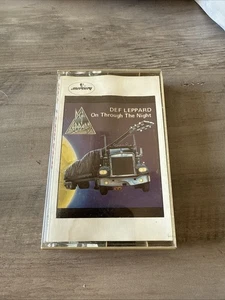 Vintage On Through the Night by Def Leppard (Cassette Tape, 1986, Mercury) - Picture 1 of 5