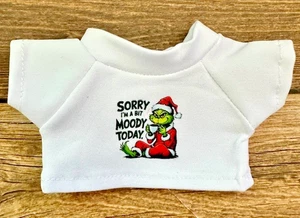 Se adapta a Ropa de Muñeca Pequeña Camiseta 15-17 cm Vestir Navidad Grinch Moody Hoy - Imagen 1 de 1