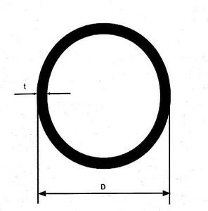100 cm Rundrohr 22x1,5 mm blank/roh Edelstahlrohr Rohr V2A Rundrohr Edelstahl - Bild 1 von 1