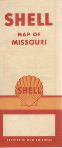 1960 Shell Road Map: Missouri NOS - Picture 1 of 1