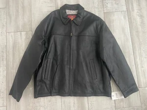 Chaqueta de cuero coleccionable Walt Disney Mickey Mouse XL nueva con etiquetas - Imagen 1 de 10