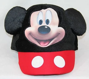Disney Junior Child Clubhouse Deluxe CAP HAT Stretch Fit Mickey Mouse Face Ears - Picture 1 of 8
