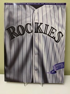 COLORADO ROCKIES INAUGURAL EDITION 1993 MAGAZINE - Picture 1 of 12