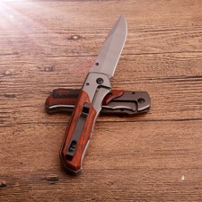 BRN Tactical Folding Knife Pocket Rescue Saber Outdoor Fishing Hunting Camping