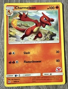 Pokemon Hidden Fates Charmeleon Uncommon Card 8/68 - Picture 1 of 2