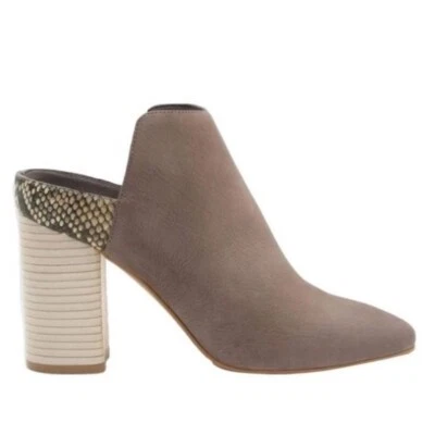 Mules de tacón Dolce Vita Renly gris humo para mujer talla 7 Foto 1 de 4