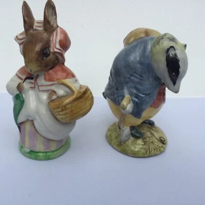 2 BEARIX POTTER'S FIGURINES - O - Picture 1 of 4