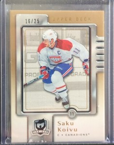 06-07 UPPER DECK THE CUP GOLD SAKU KOIVU 16/25