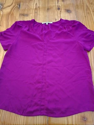 Blusa camisa mujer Collective Concepts morada talla m 100% poliéster Foto 1 de 4