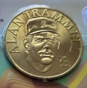 ALAN TRAMMELL Sport Stars Collector 1990 with Bonus Coin (SEALED) MLB - Picture 1 of 8