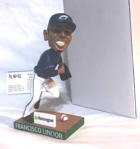 2019 COLUMBUS CLIPPERS FRANCISCO LINDOR SGA BOBBLEHEAD NY METS ~ NIB Cover