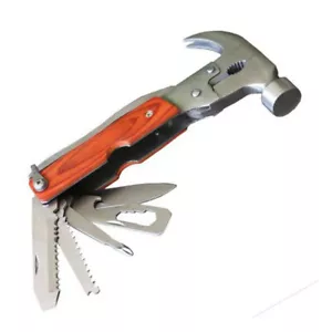 16in-1 Portable Multi-Functional Claw Hammer Tool For Vehicle Household Hiking - Picture 1 of 8