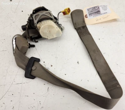 2008-2010 FORD F250 F350 CREW CAB FRONT DRIVER SEAT BELT RETRACTOR Stone Gray - Image 1 of 3