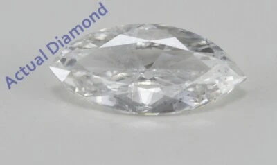 Marquise Cut Loose Diamond (0.63 Ct,g Color,i1 Clarity) - Image 1 of 4