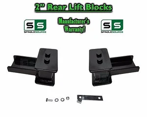 Fabulosos bloques de elevación cónicos traseros de 2" pulgadas con tope para Ford F-150 F150 2004-2017 - Imagen 1 de 1