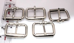 Nickel Plated Belt Buckle 1.25" x5 - Picture 1 of 2