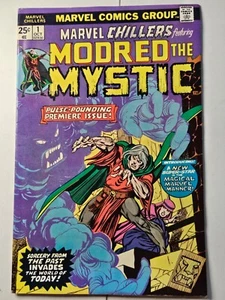 Marvel Chillers #1 Modred The Mystic - 1ª aplicación de The Other & Modred en muy buen estado - Imagen 1 de 7