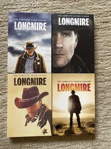 Longmire Complete Seasons 1-4 DVD SET USED 2013-15 Taylor Sackhoff Phillips - Picture 1 of 6