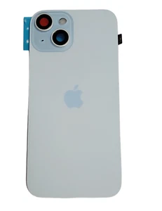Para Apple iPhone 15 Tapa Trasera/Tapa Batería/Azul Titanio Premontado NFC Flash - Imagen 1 de 2