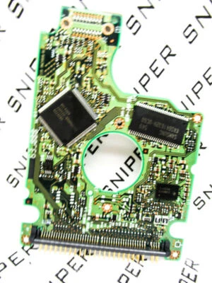 PCB - Hitachi 100GB HTS541010G9AT00 IDE 13G1591 Laptop DA1175 HardDrive DA1188A - Image 1 of 4