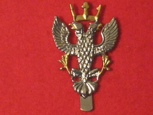 BRITISH ARMY MERCIAN REGIMENT CAP BADGE WITH SLIDER QC - Imagen 1 de 1