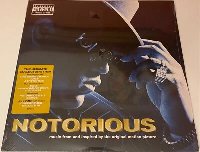 Печально известный B.I.G саундтрек LP новый запечатанный 2Pac Nas DMX 50 центов Jay-Z Eminem - Изображение 1 из 4