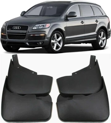 Genuine Full Set Splash Guards Mud Flaps Fender For 2007-2015 Audi Q7 S-Line SQ7 - Image 1 of 4