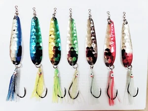 Cucharas de salmón McOmie's cucharas de 3 1/4" y 4" (7 colores) - Imagen 1 de 22
