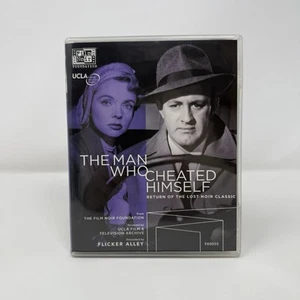 The Man Who Cheated Himself (1950) (Blu-Ray/DVD, 2018, Flicker Alley) Film Noir - Picture 1 of 5