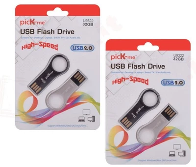 AGLOW.IT 4x Pendrive Usb Portachiave 32gb memoria usb 2.0 flash drive mini porta chiave