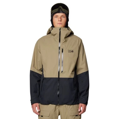Mountain Hardwear Firefall Men's Winter Jacket, Landslide/Black, X-Large - Image 1 of 4