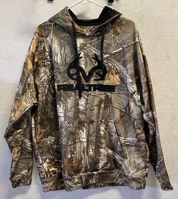 Realtree camp Buckhorn River Pull Over Hoodie Hunting Gear Men's Size XL - Image 1 of 4