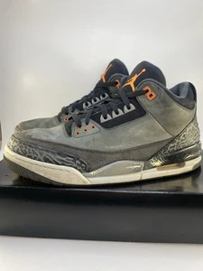 Nike Air Jordan Retro 3 Fear Pack 2013 626967040 Taglia 12 Uomo - Foto 1 di 8
