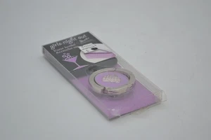 Danielle by Upper Canada Girls Night Out purse hooks holds up to 15 lb Purple - Picture 1 of 7