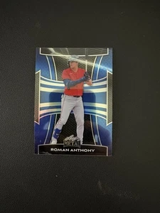 2025 Leaf Metal Baseball Roman Anthony Blue 40/49 Parallel # 153, M1 - Picture 1 of 2