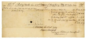 Rare 1769 Colonial Shipping Whaling Ledger 18th c Boston Whale Oil & Bone + COA - Bild 1 von 4