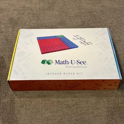 Math U See Manipulatives Integer Block Kit Home School Math Instruction Resource - Image 1 of 4