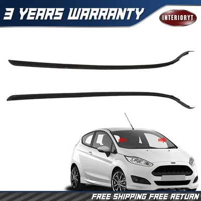 For 2011-2019 Ford Fiesta RH+LH Windshield A-Pillar Trim Moulding PAIR Both Side - Image 1 of 4