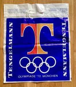 Olympische Spiele Olympiade München 1972 Tragetasche Tengelmann - Bild 1 von 4