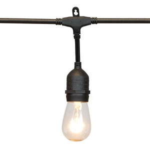 12Lt Clear S14 E26 Patio Set, 24"Sp 24'L - Picture 1 of 1